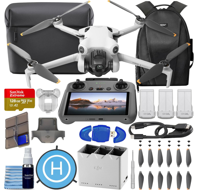 DJI Mini 4 Pro Drone 4K Video Folding Drone Toys Circuit Kit