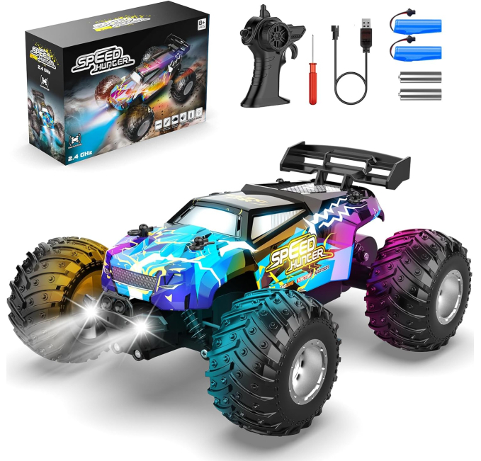 AONEPTR RC Car 20KMH All Terrain Truck Toys Circuit