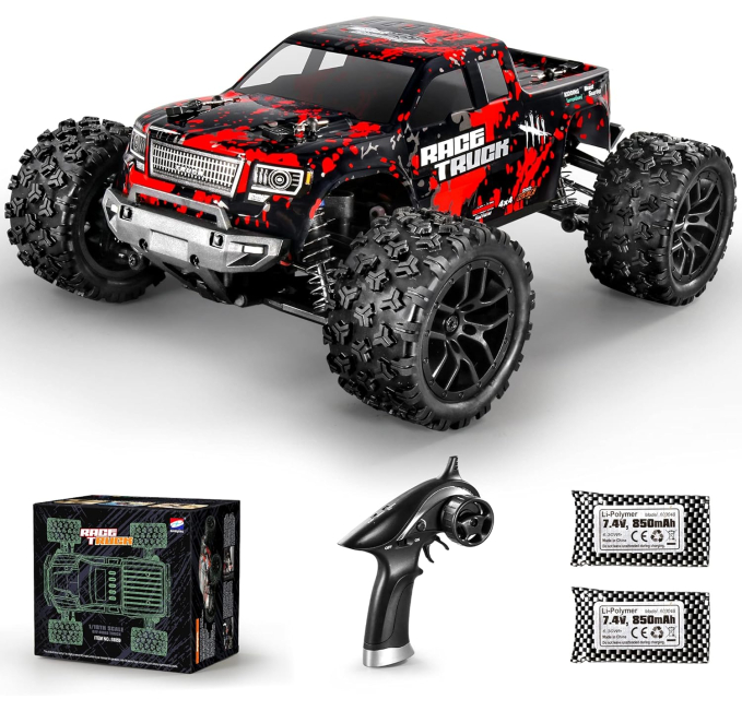 HAIBOXING 118 Scale RC Car High Speed 4WD Off Road Truck Toys Circuit