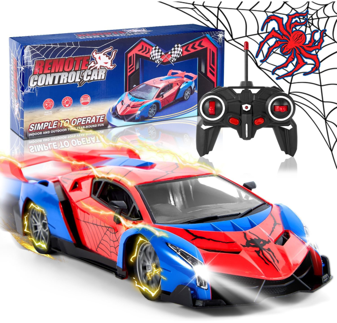 Sunhorse Spider Cars Remote Control Vehicle Toys Circuit Gift
