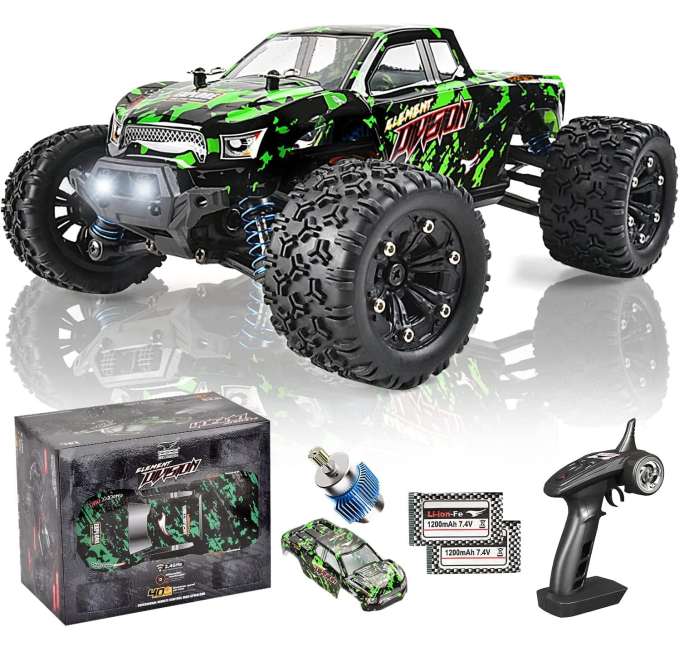 TENSSENX RC Cars 118 Scale Off Road Monster Truck 40KM/H Toys Circuit