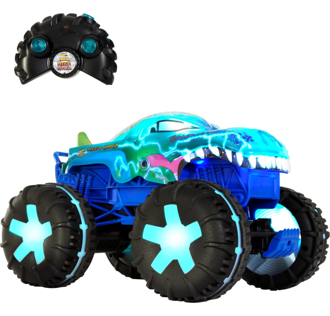 Hot Wheels RC Monster Truck Toys Circuit Mega Wrex Toy Gift